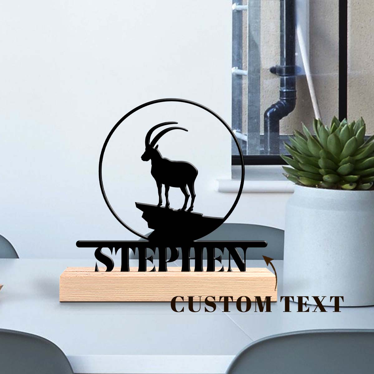 1 Stück personalisiertes Eisen – Home Decor Names Bewertung und Preis