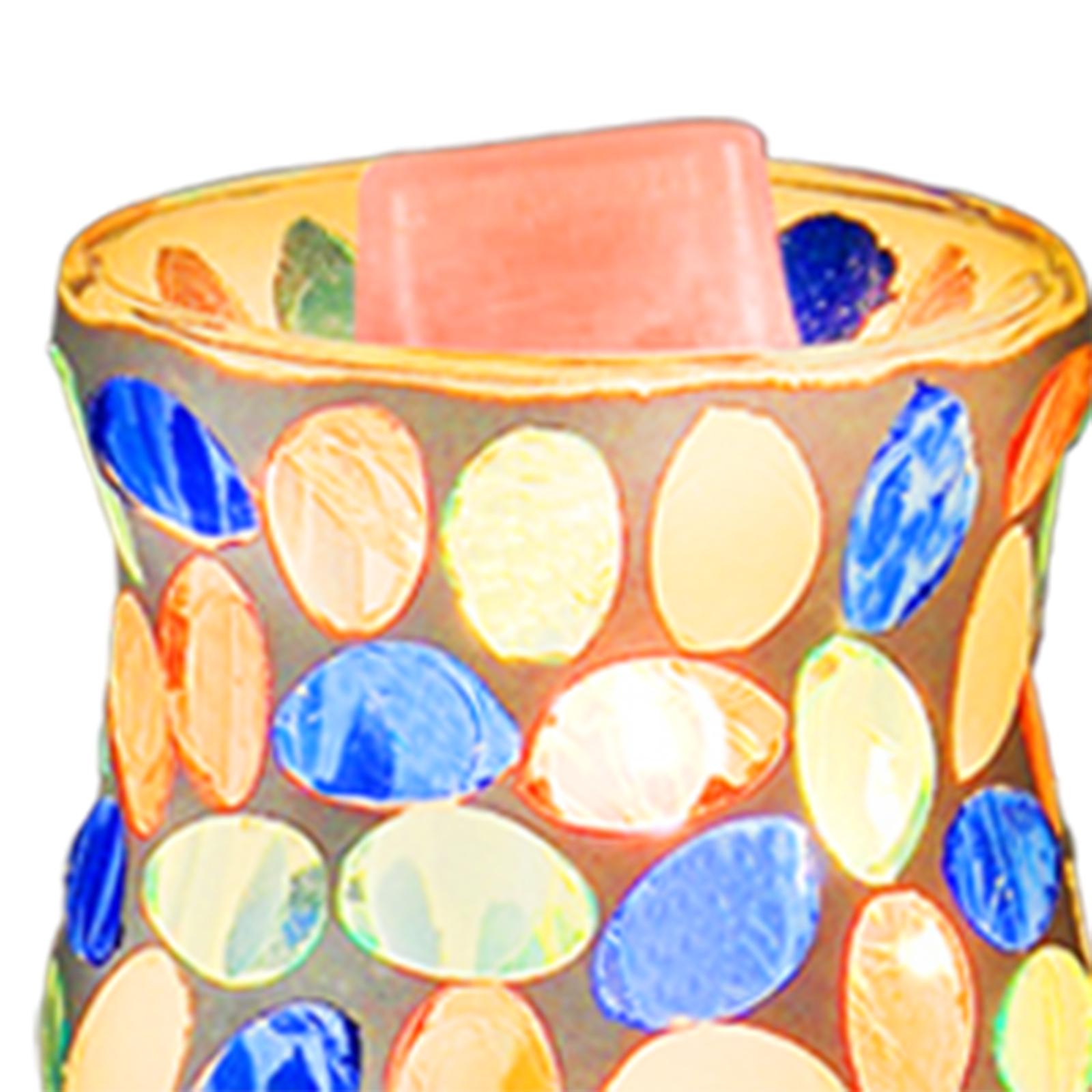 Mosaik-Glas Steckbarer Wachssc – Home Decor Humacao Bewertung und Preis