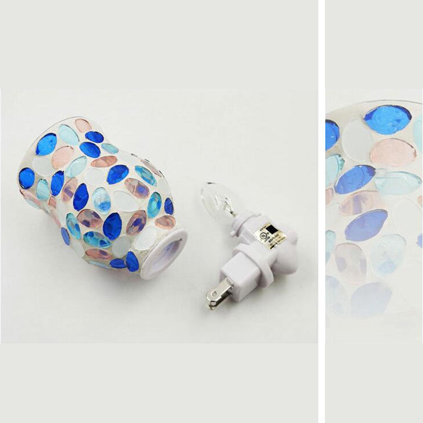 Mosaik-Glas Steckbarer Wachssc – Home Decor Humacao Bewertung und Preis