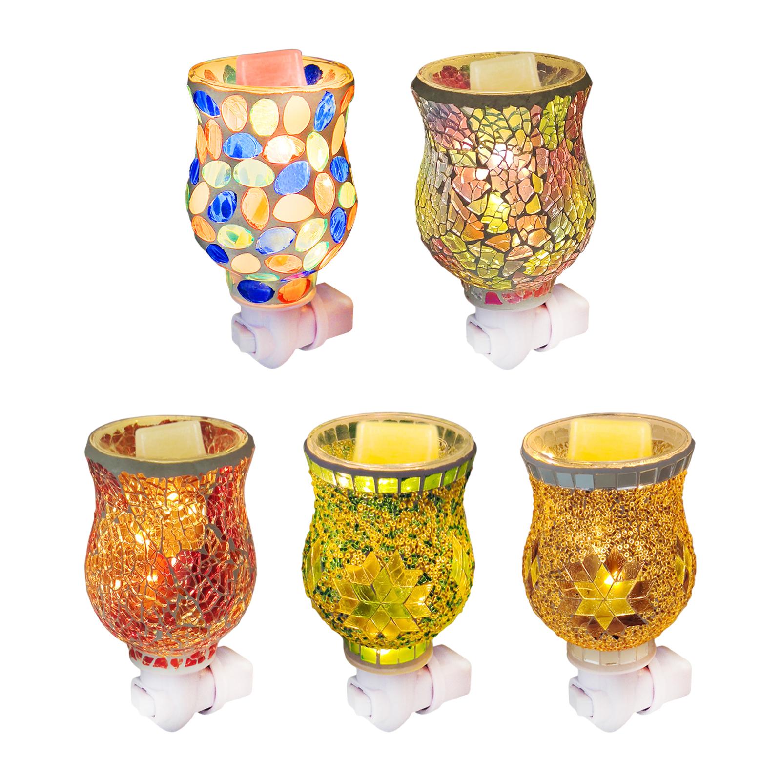 Mosaik-Glas Steckbarer Wachssc – Home Decor Humacao Bewertung und Preis