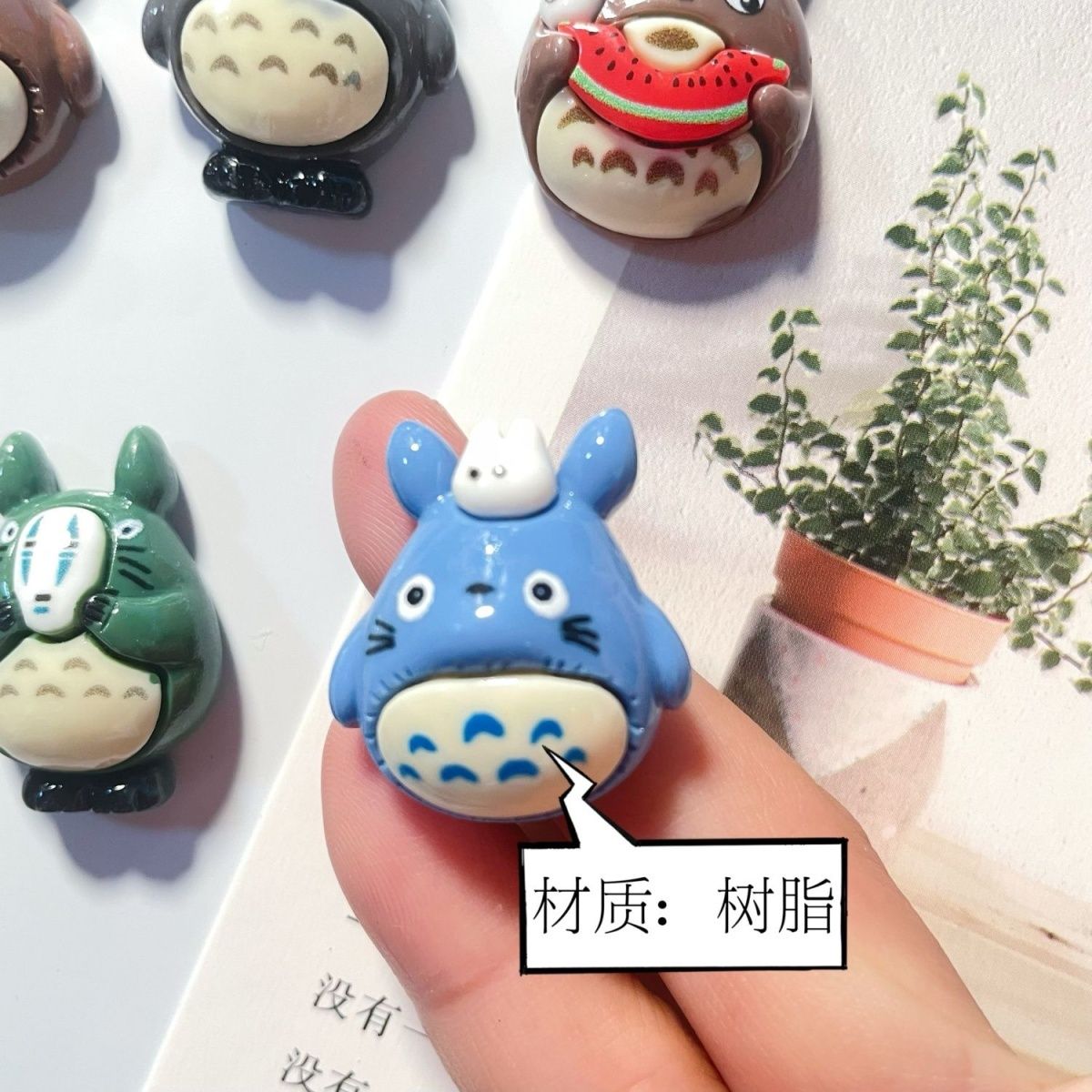Totoro Anime Harz-Kühlschrankm – Home Decor Sticker Bewertung und Preis