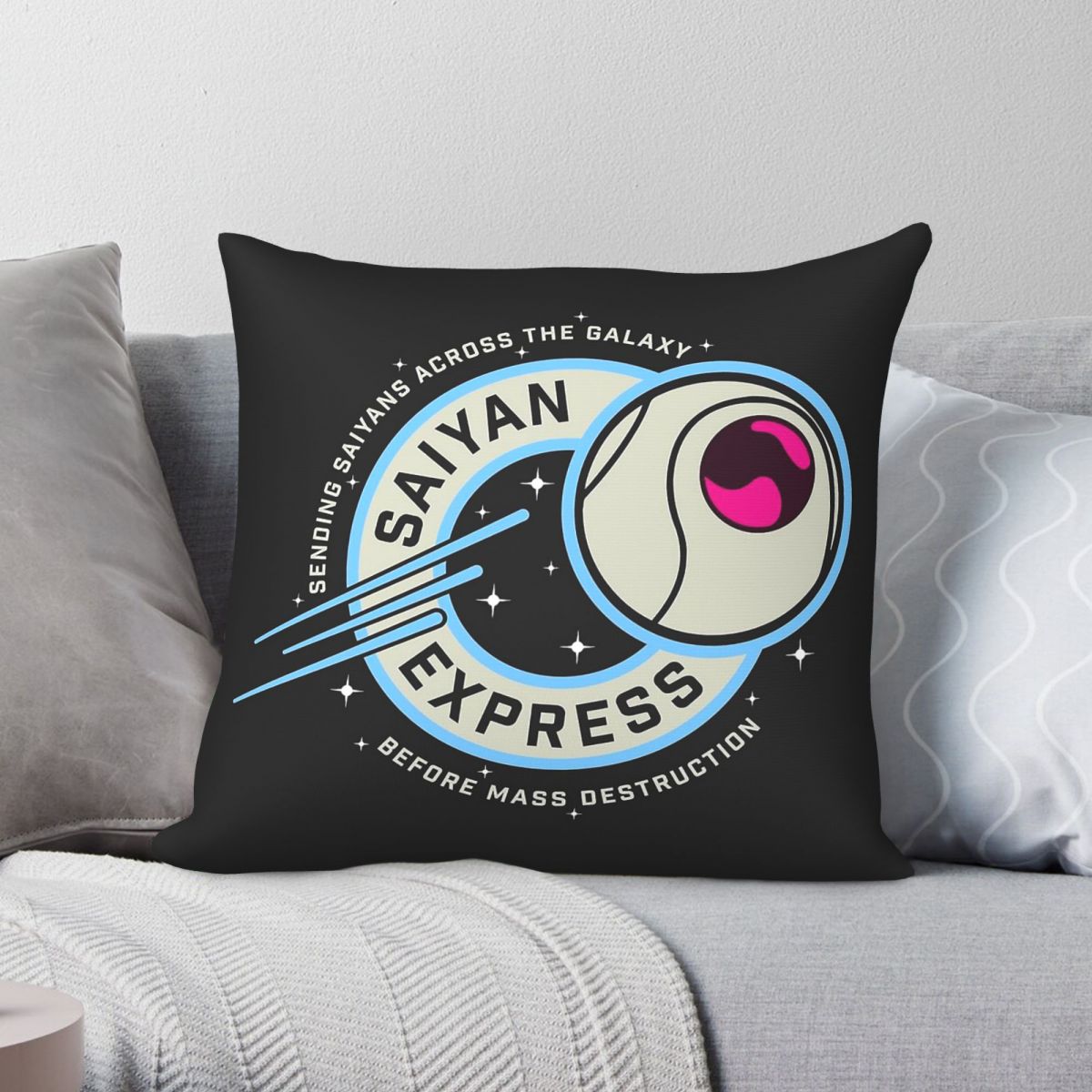 Saiyan Express Badge Kissenbez – Home Decor Express Bewertung und Preis