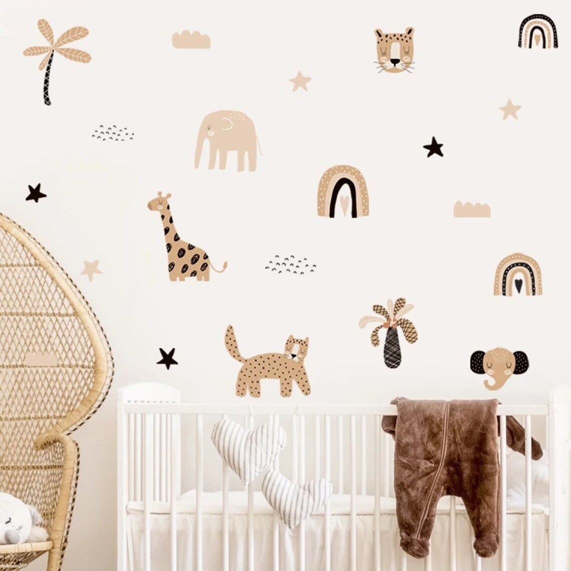 Boho Cartoon Regenbogen Stern  – Home Decor Y2K Bewertung und Preis